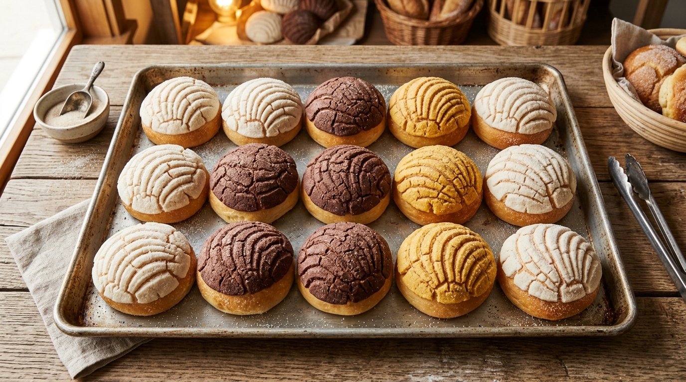Concha Blanca vs. Concha de Chocolate: The Great Bakery Debate