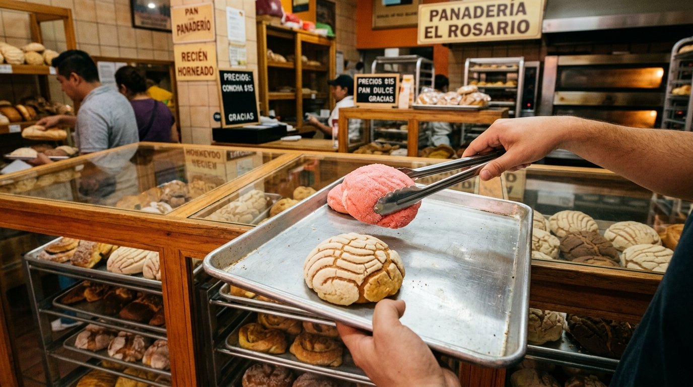 How Mexican Panaderías Work: The Tray and Tongs Self-Service System